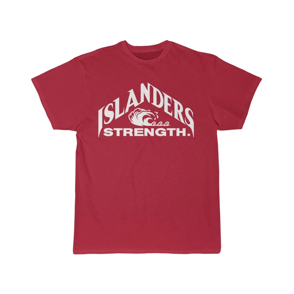 Islanders Strength White Men's Short Sleeve Tee