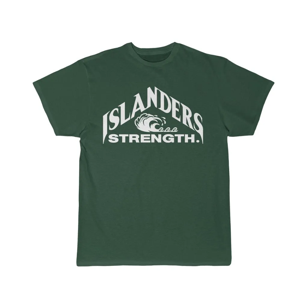 Islanders Strength White Men's Short Sleeve Tee
