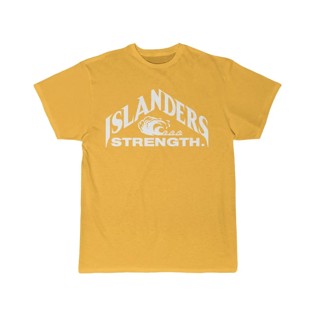 Islanders Strength White Men's Short Sleeve Tee
