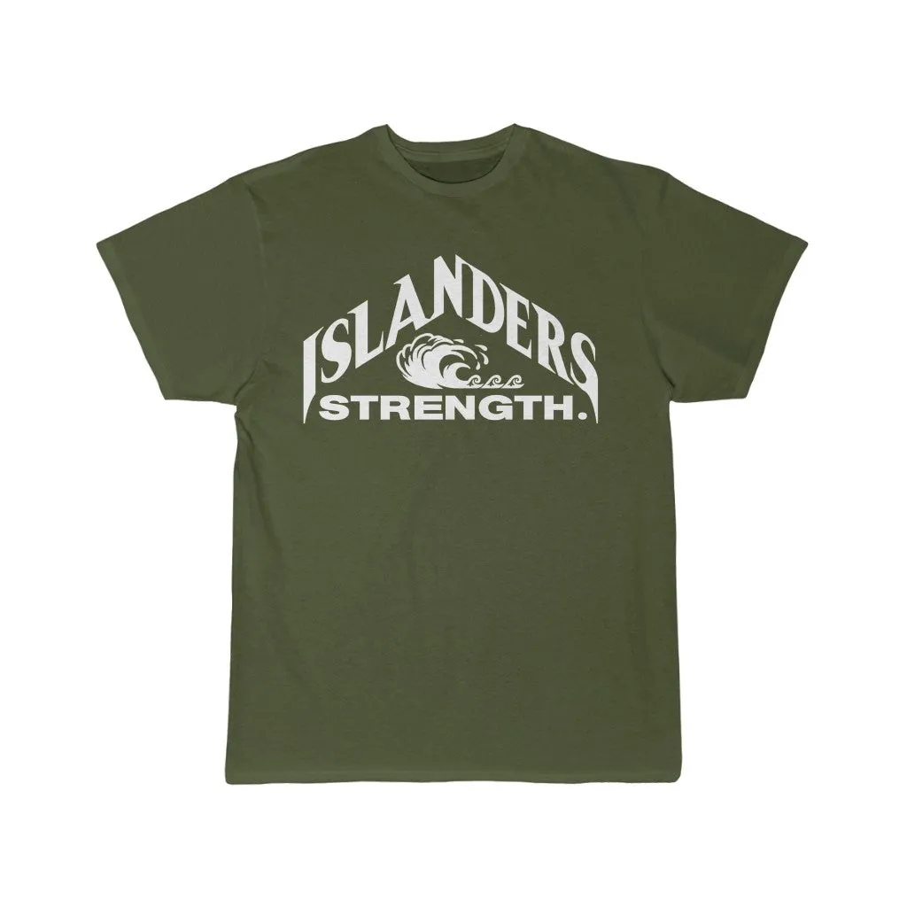 Islanders Strength White Men's Short Sleeve Tee