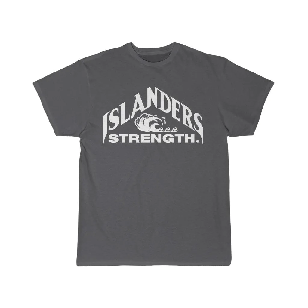 Islanders Strength White Men's Short Sleeve Tee