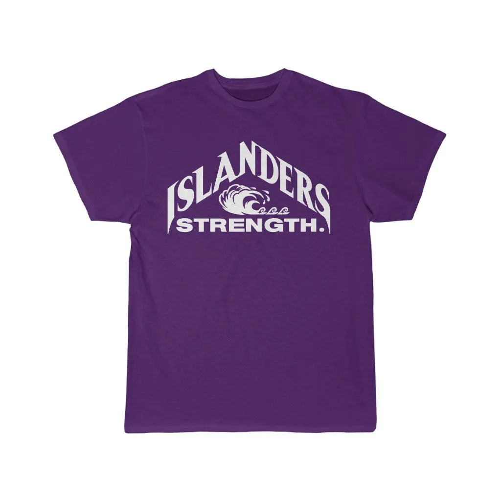 Islanders Strength White Men's Short Sleeve Tee