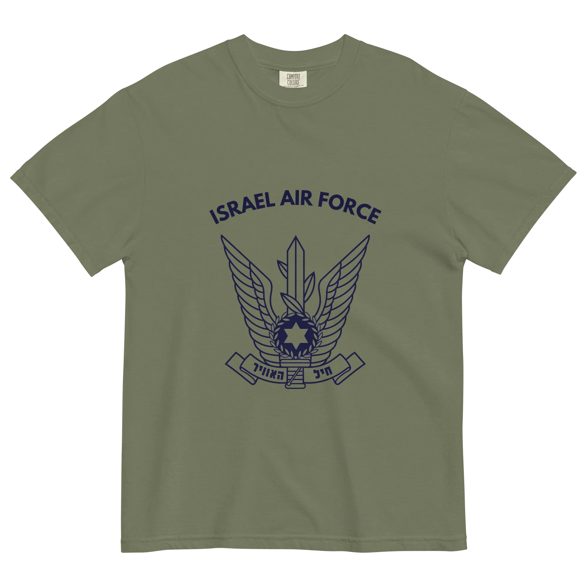 Israel Air-Force women's  garment-dyed heavyweight t-shirt