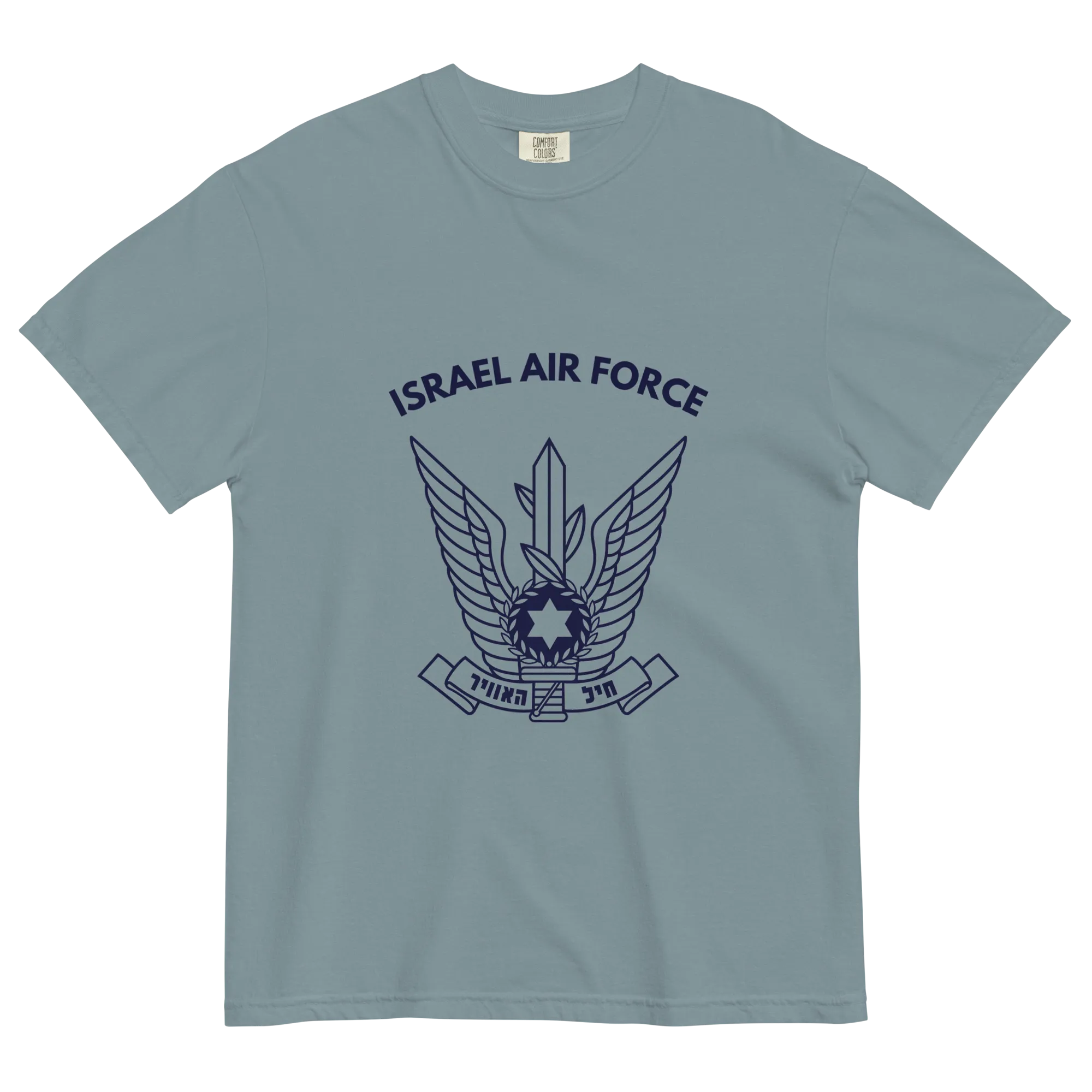 Israel Air-Force women's  garment-dyed heavyweight t-shirt