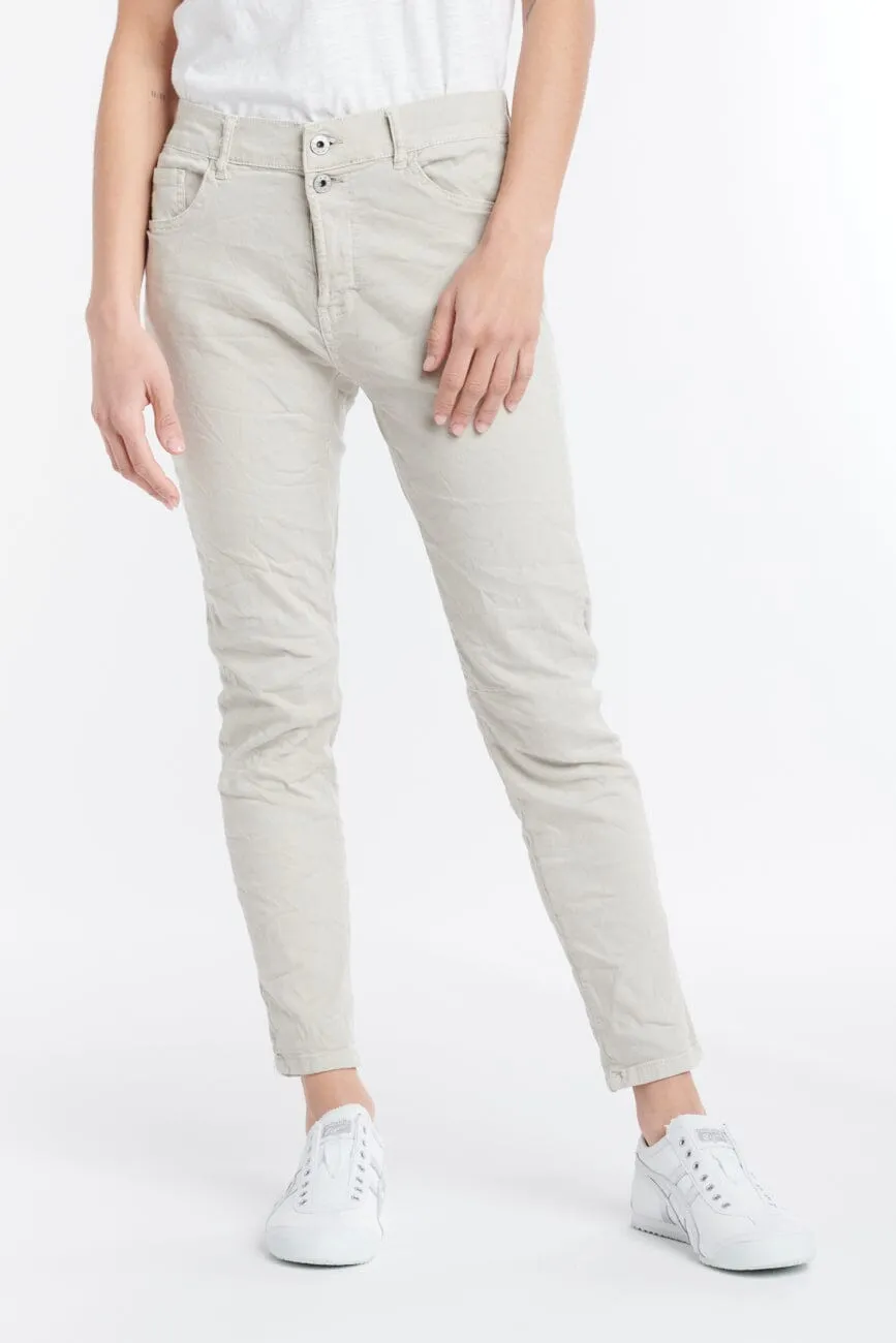 ITALIAN STAR Emma Stretch Jeans - Beige