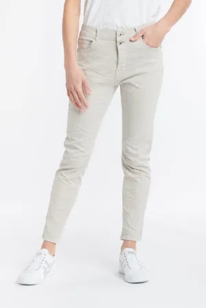 ITALIAN STAR Emma Stretch Jeans - Beige