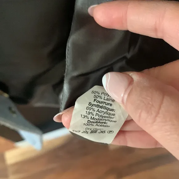 J Crew Factory Chateau Parka Fur Hooded Jacket. Size 2