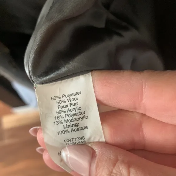 J Crew Factory Chateau Parka Fur Hooded Jacket. Size 2