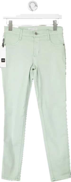James jeans Pale Green  Ankle Length Legging Jeans BNWT W25
