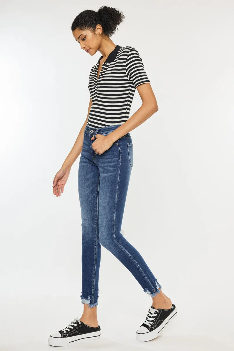 Jay High Rise Ankle Skinny Jeans