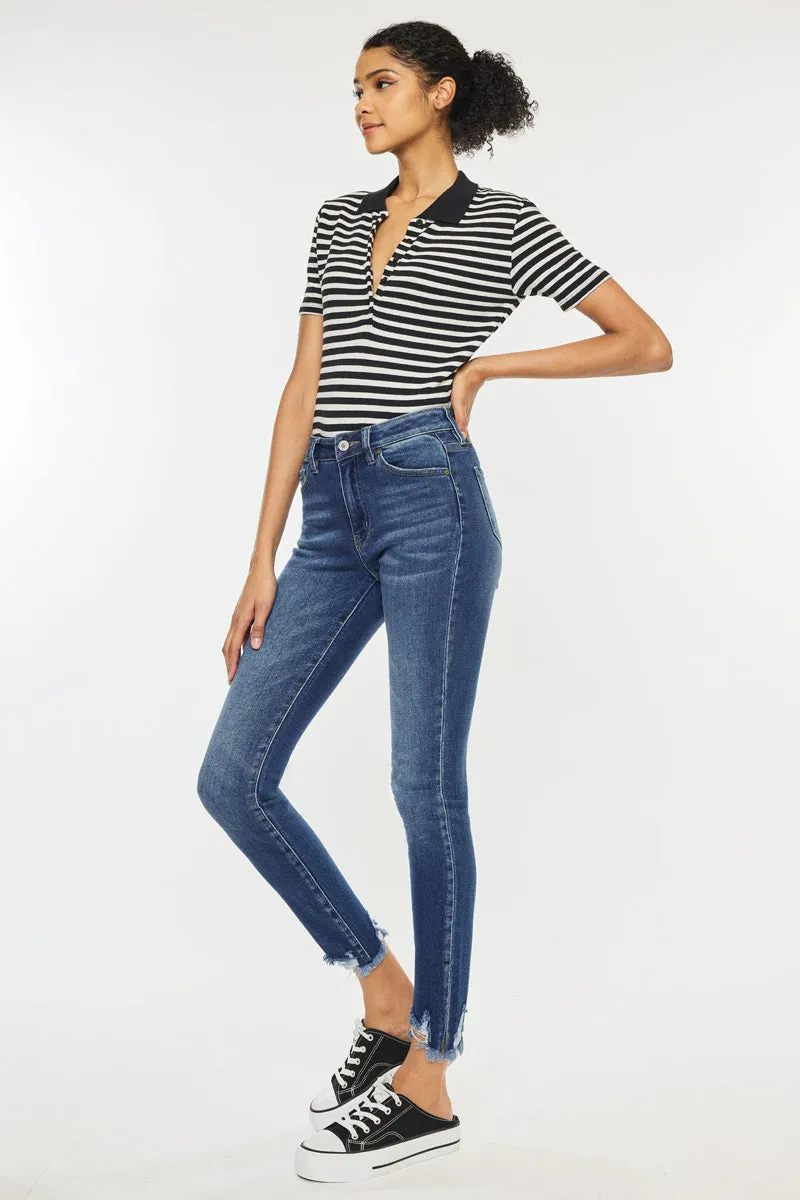 Jay High Rise Ankle Skinny Jeans