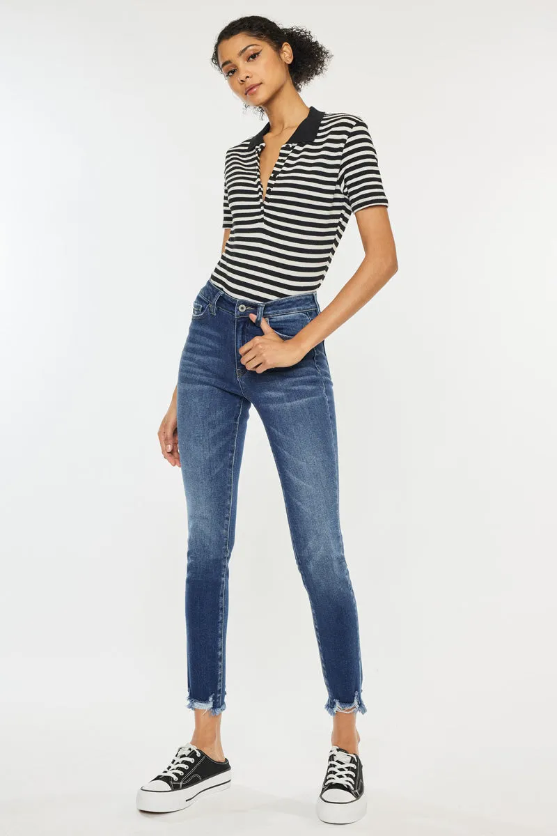 Jay High Rise Ankle Skinny Jeans