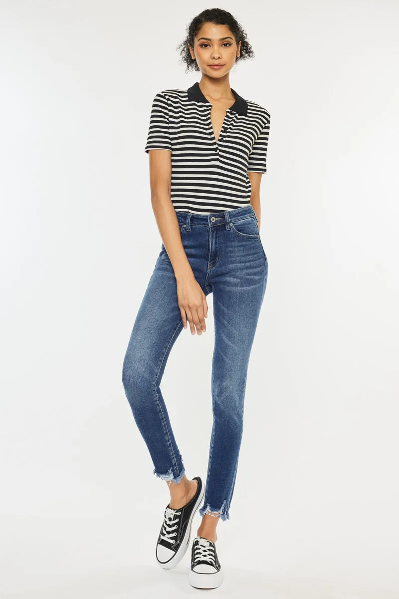 Jay High Rise Ankle Skinny Jeans