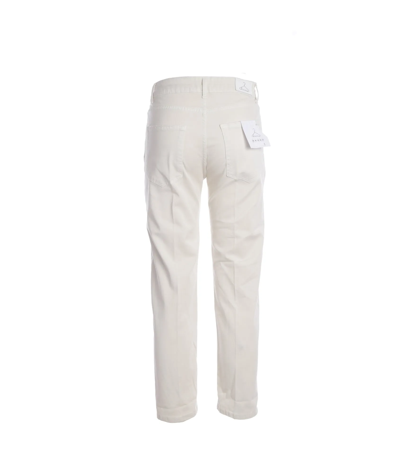 Jeans Elastico Vita - Latte