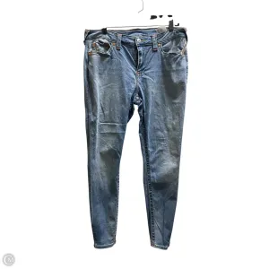 Jeans Straight By True Religion In Blue Denim, Size: 18