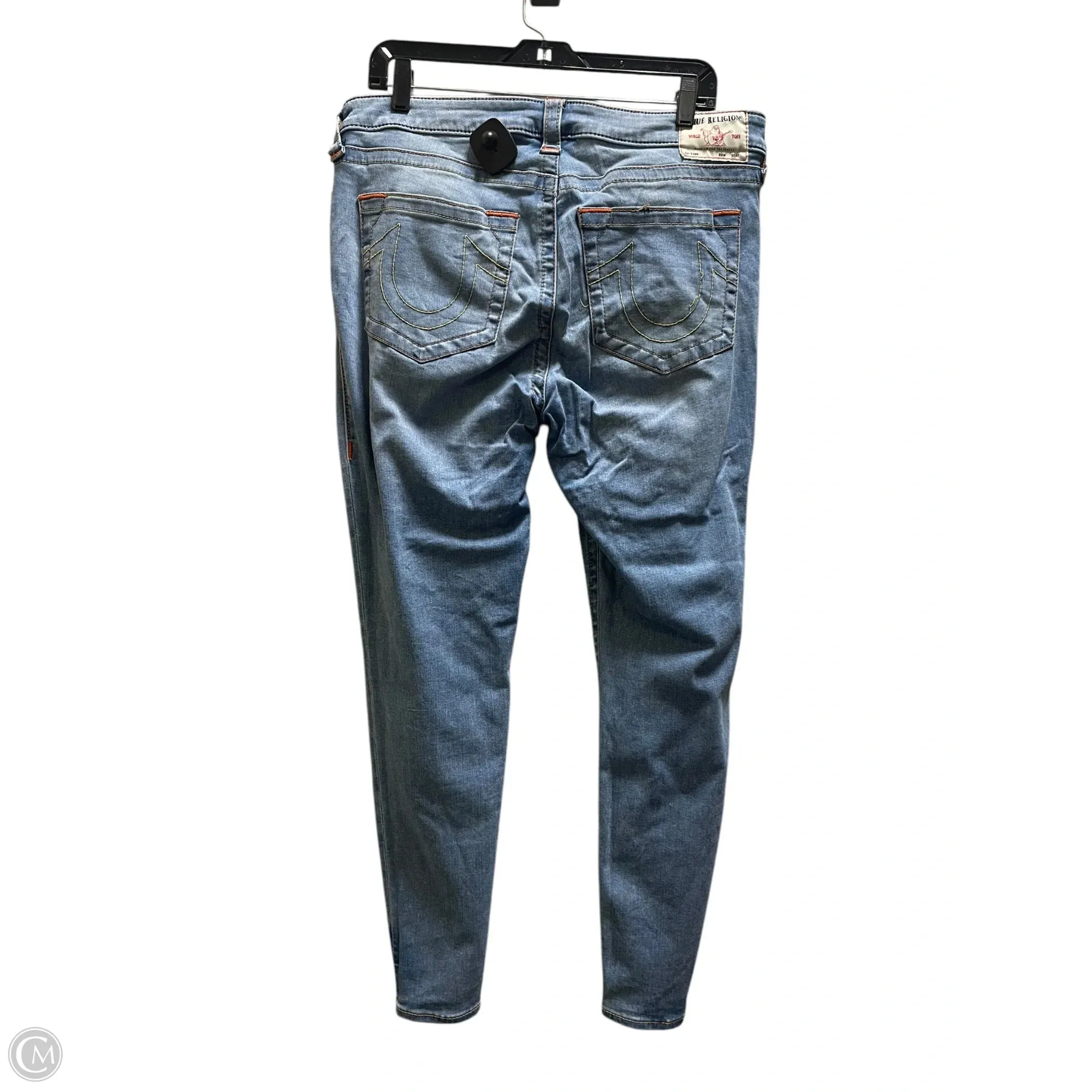Jeans Straight By True Religion In Blue Denim, Size: 18