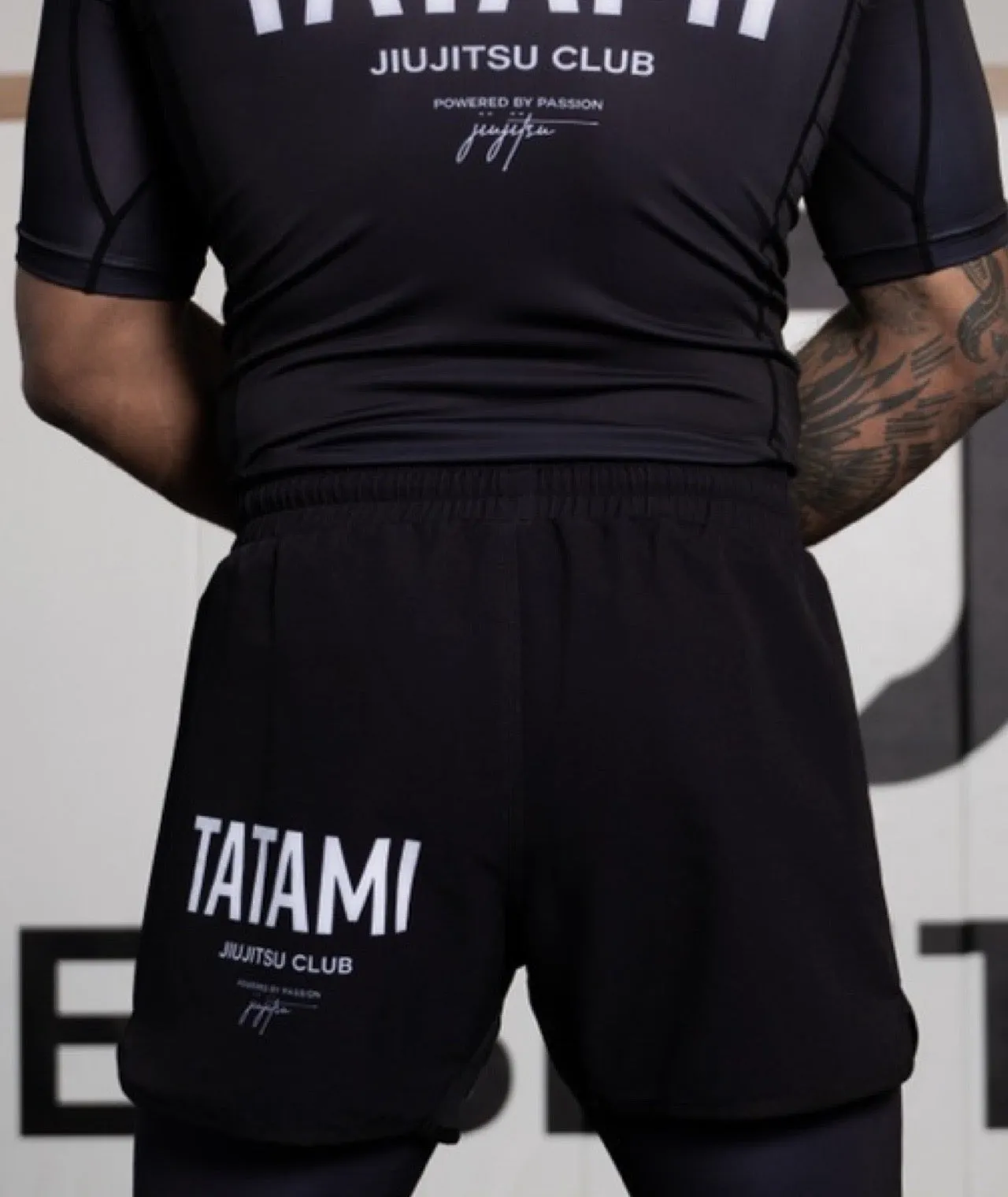 JJ Club High Cut Shorts - Black