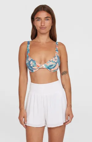 Johnny Smocked Waist Shorts | Snow White