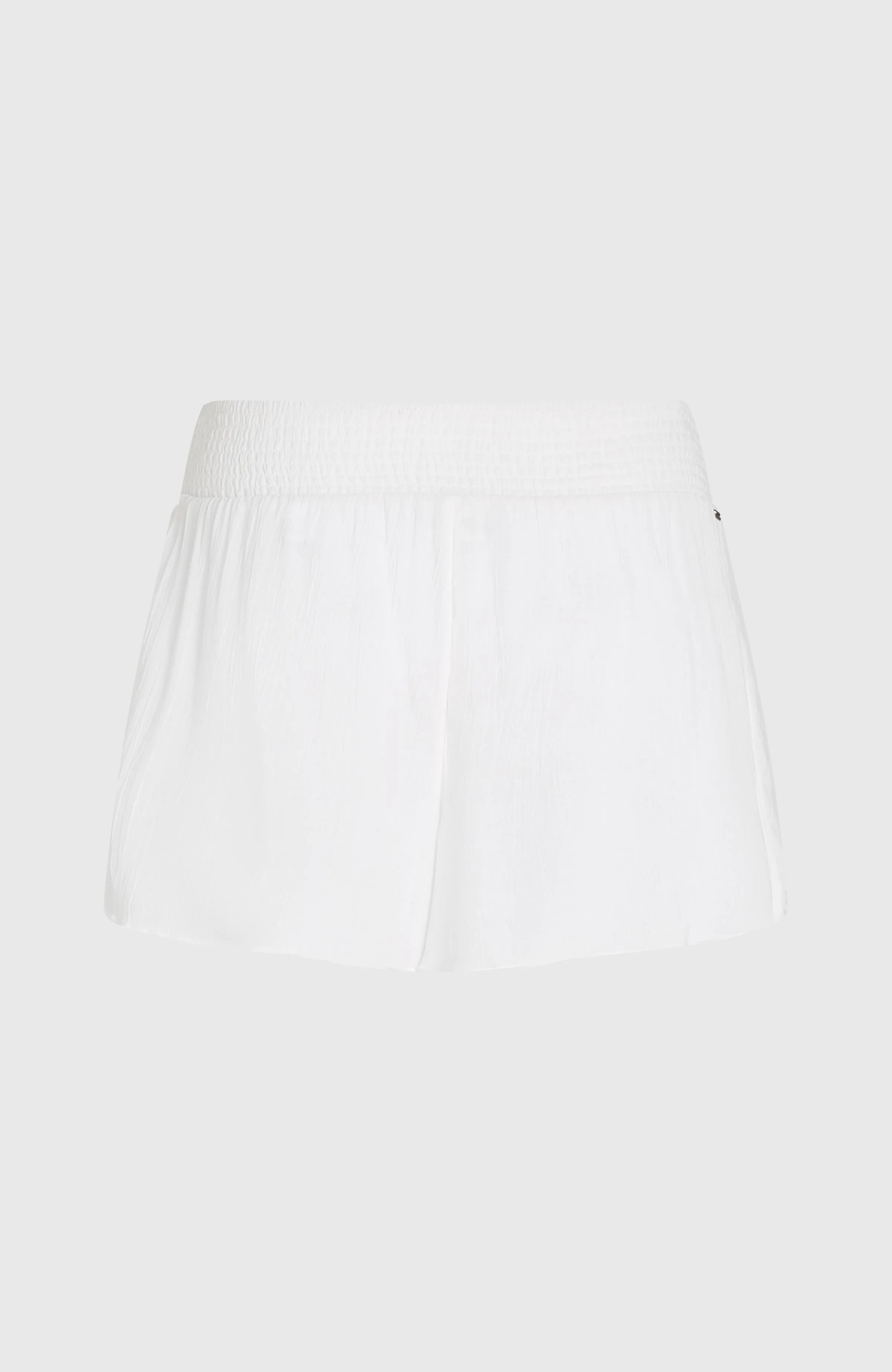 Johnny Smocked Waist Shorts | Snow White