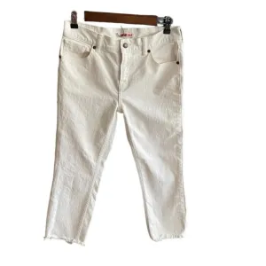 JOHNNY WAS White Straight Jeans Size 25