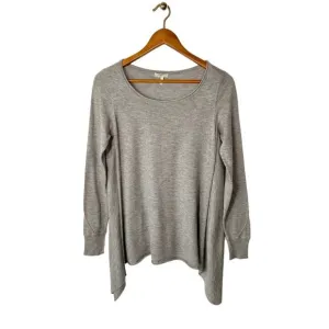 Joie Draped Gray Wool Sweater Size XS