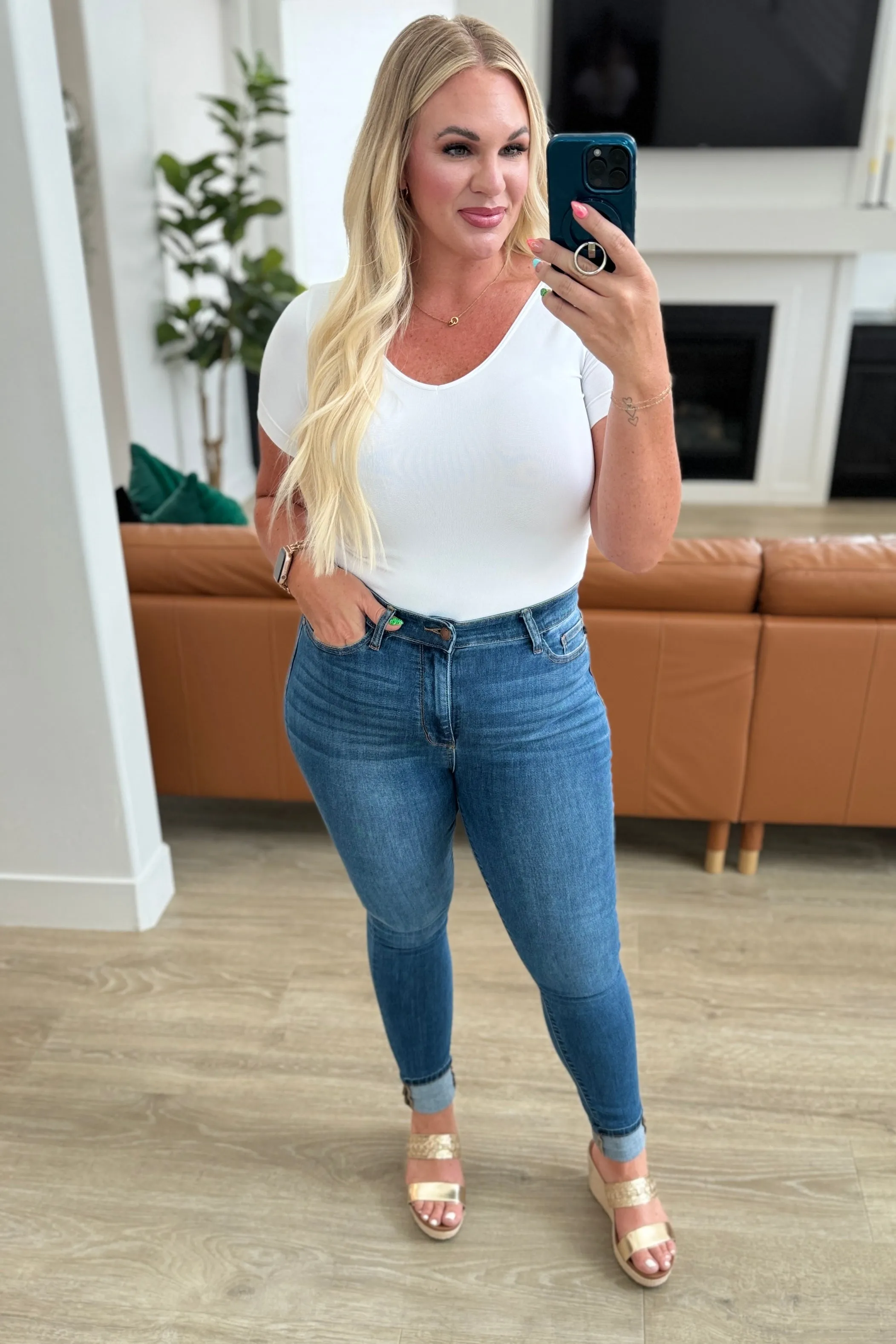 Judy Blue High-Rise Skinny Jeans