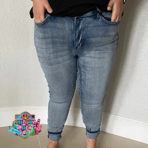 Judy Blue Light Wash Skinny Fit High Waist Jean