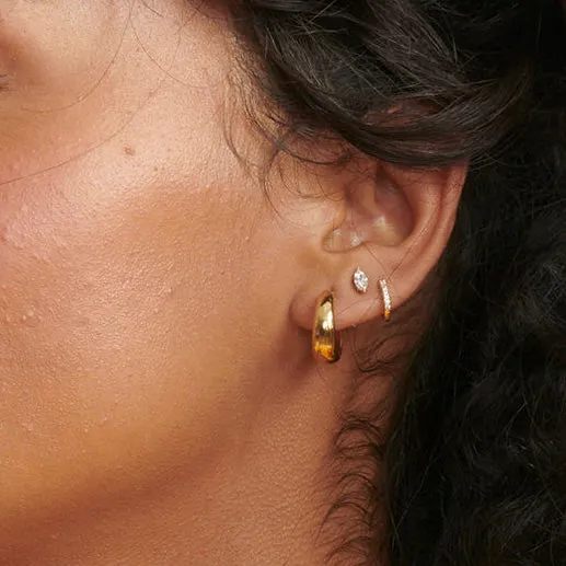 Junior Pavé Hoops
