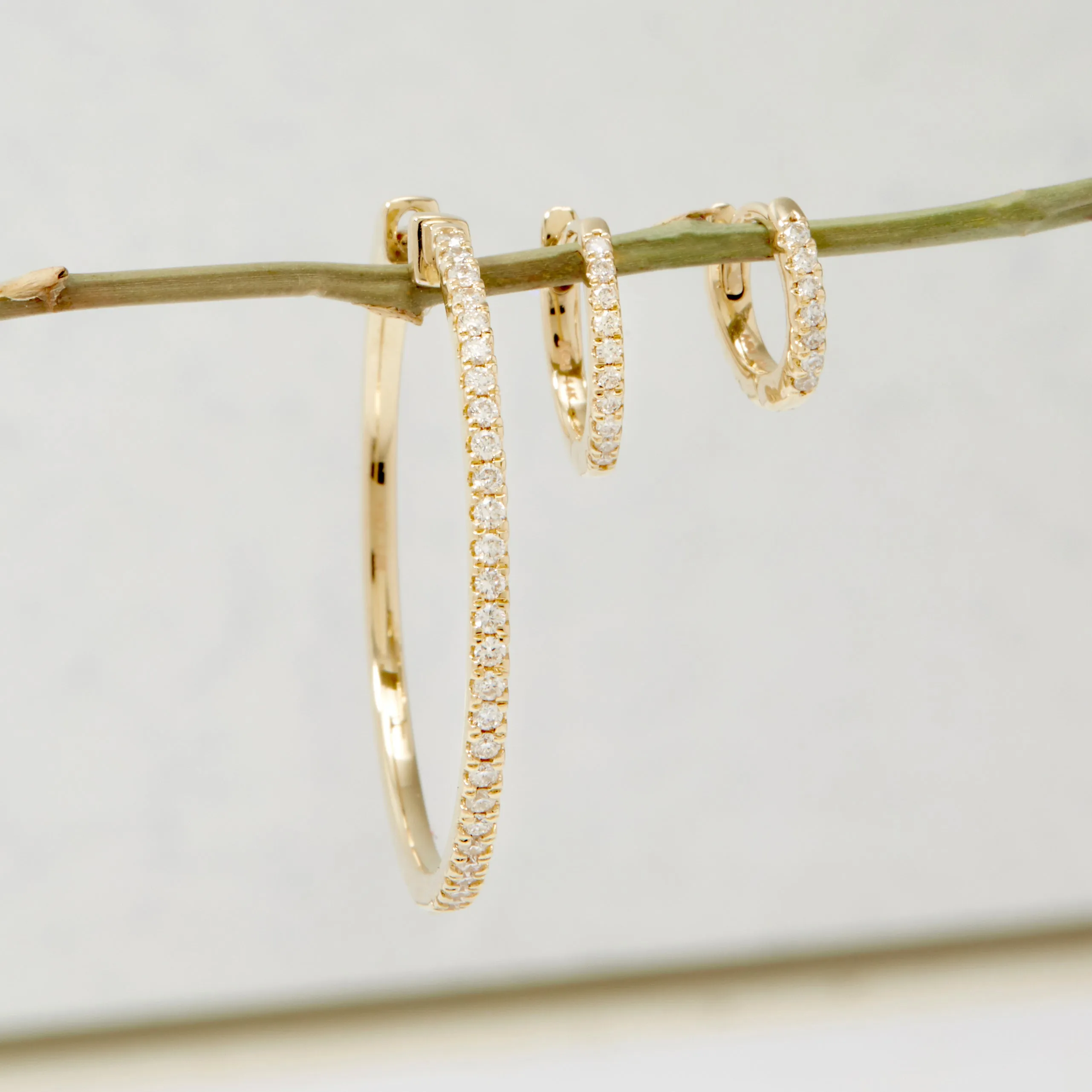 Junior Pavé Hoops