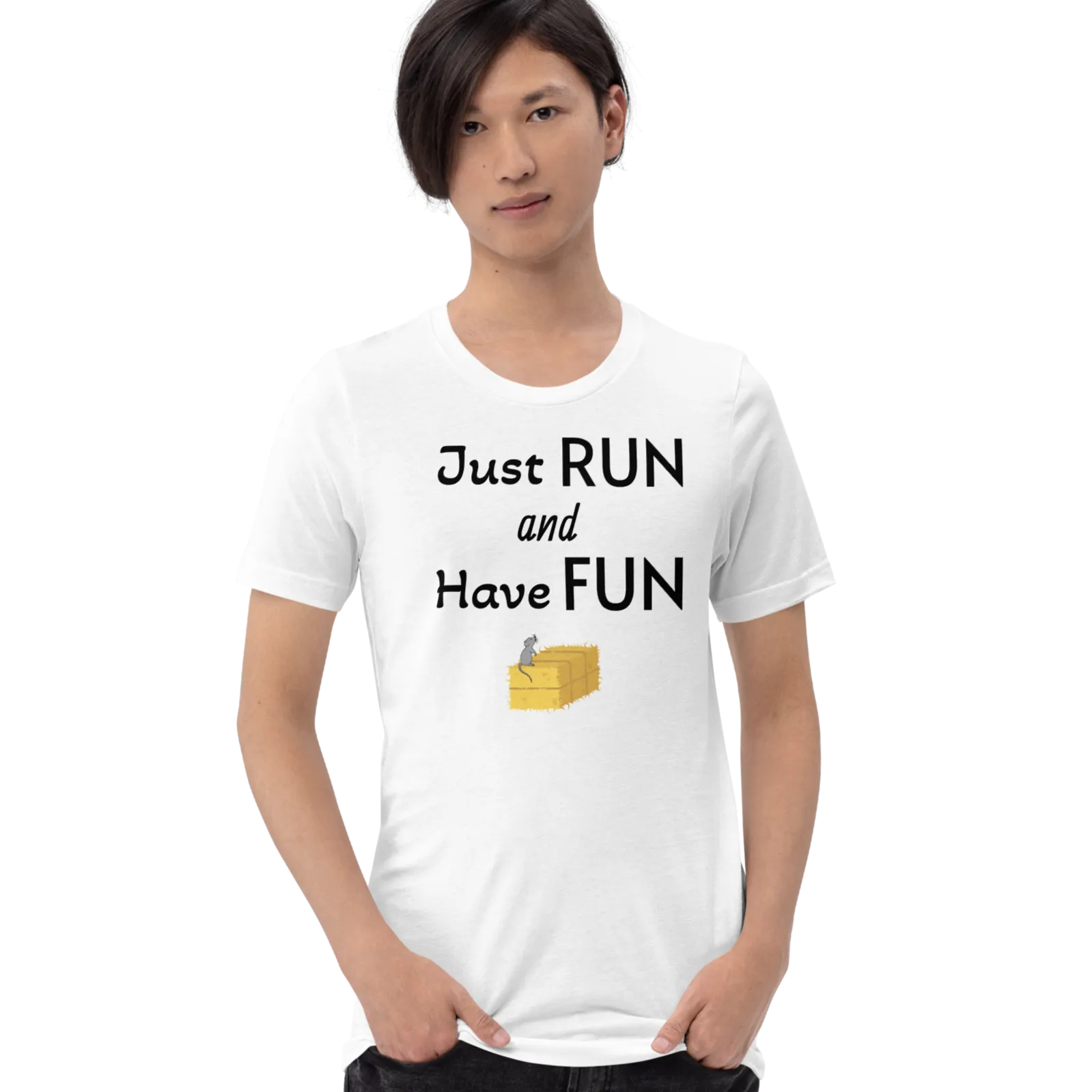 Just Run & Have Fun Barn Hunt T-Shirts - Light