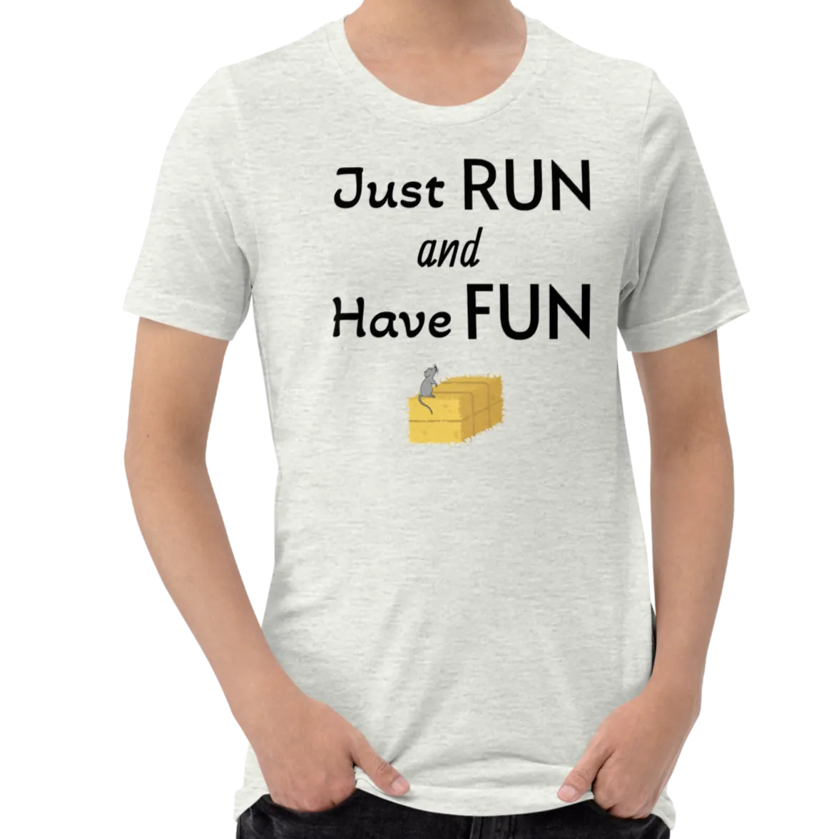 Just Run & Have Fun Barn Hunt T-Shirts - Light