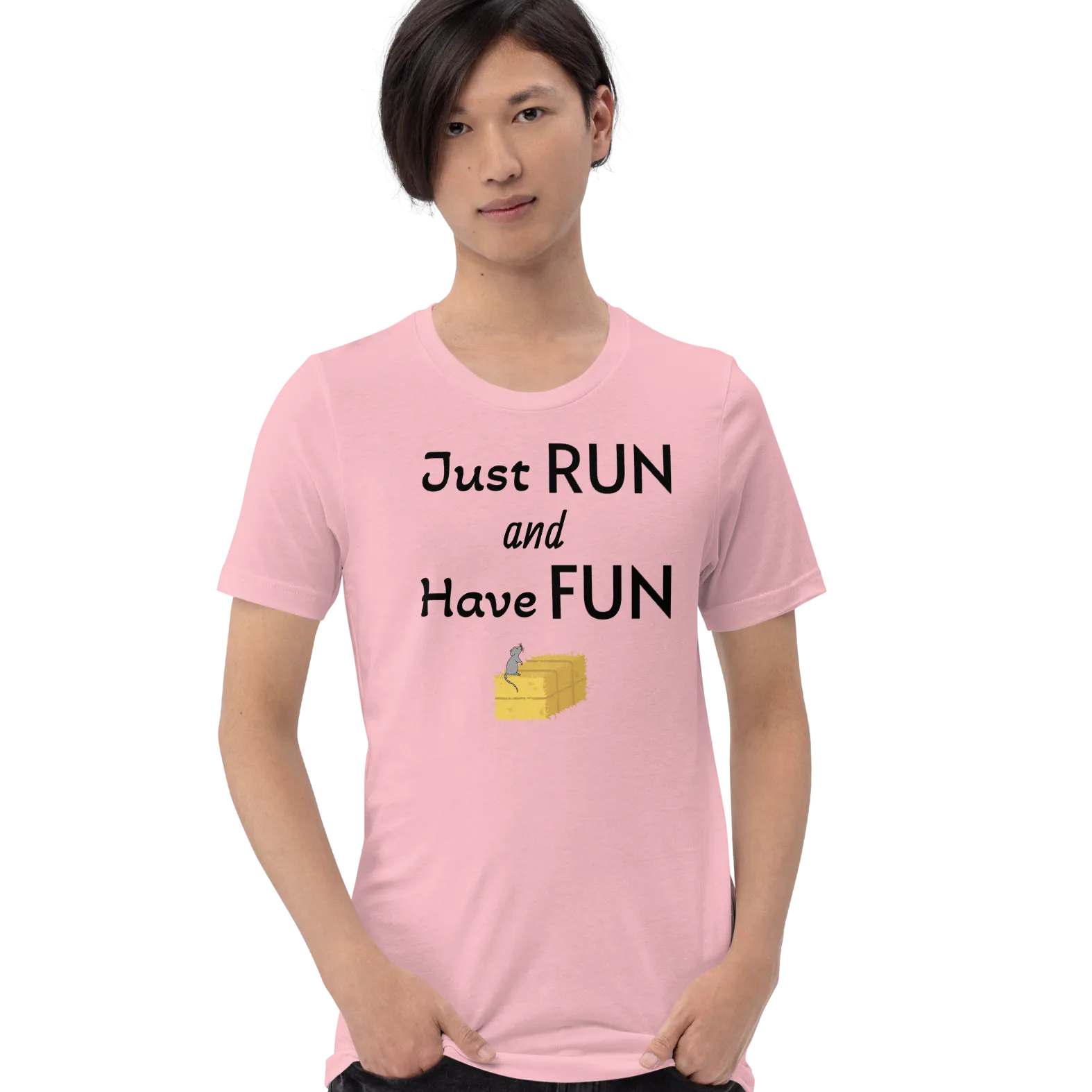 Just Run & Have Fun Barn Hunt T-Shirts - Light