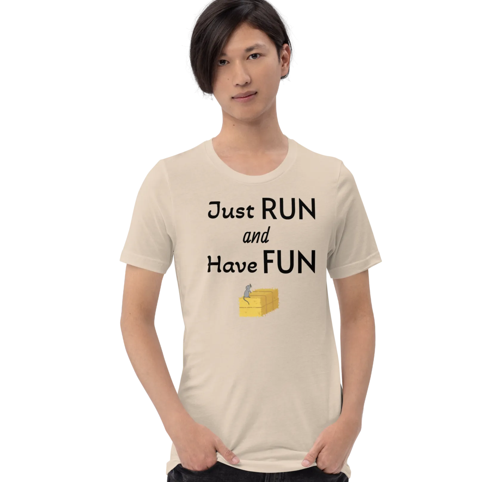 Just Run & Have Fun Barn Hunt T-Shirts - Light