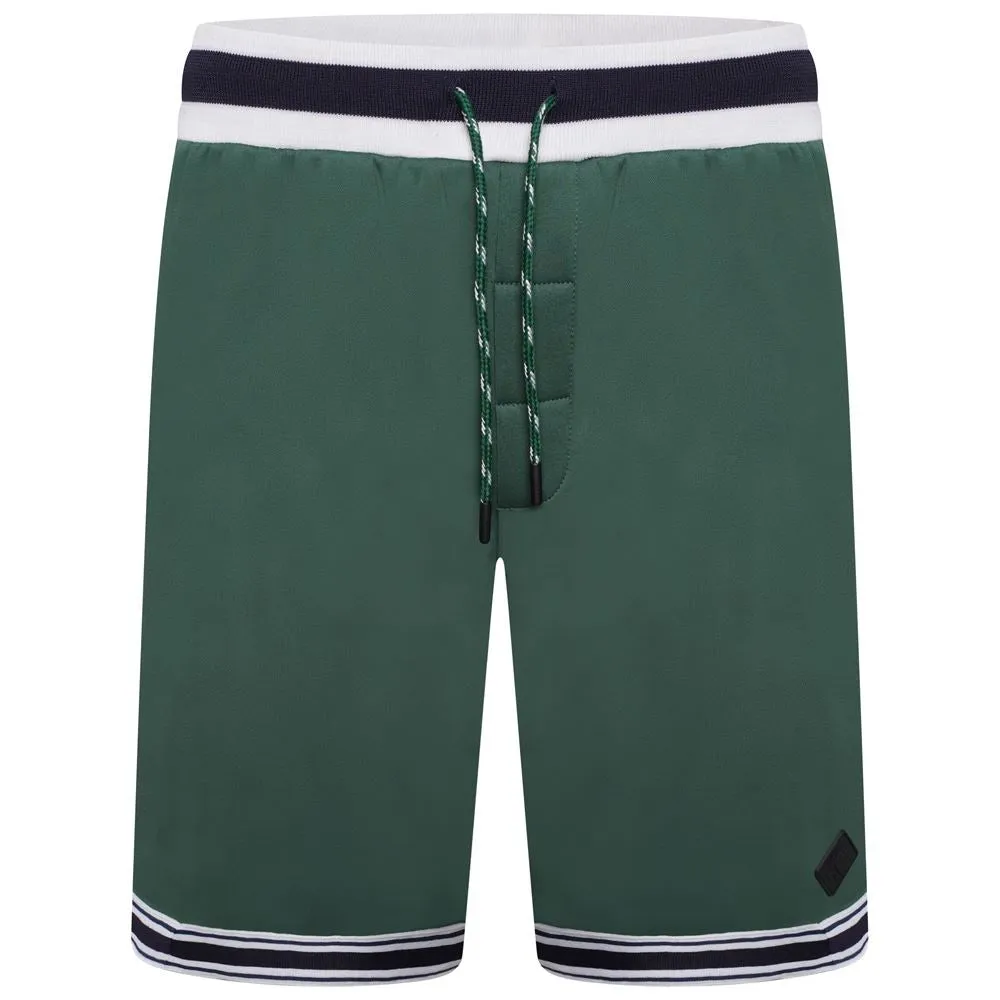 Kam Retro Tracksuit Set Shorts With Gilet For Men in 3 Colours, 2XL-8XL
