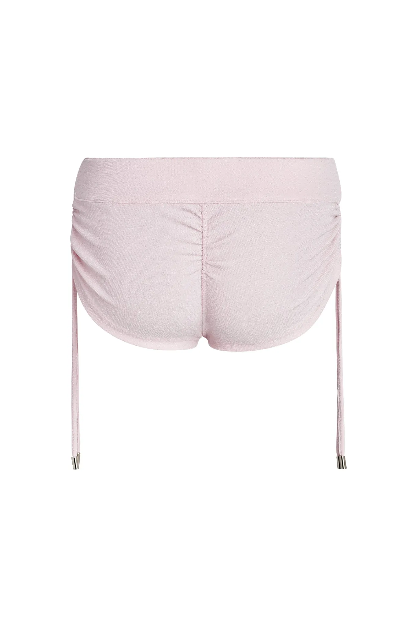 KAYNA SHORT - PINK : BABY PINK SHIMMER