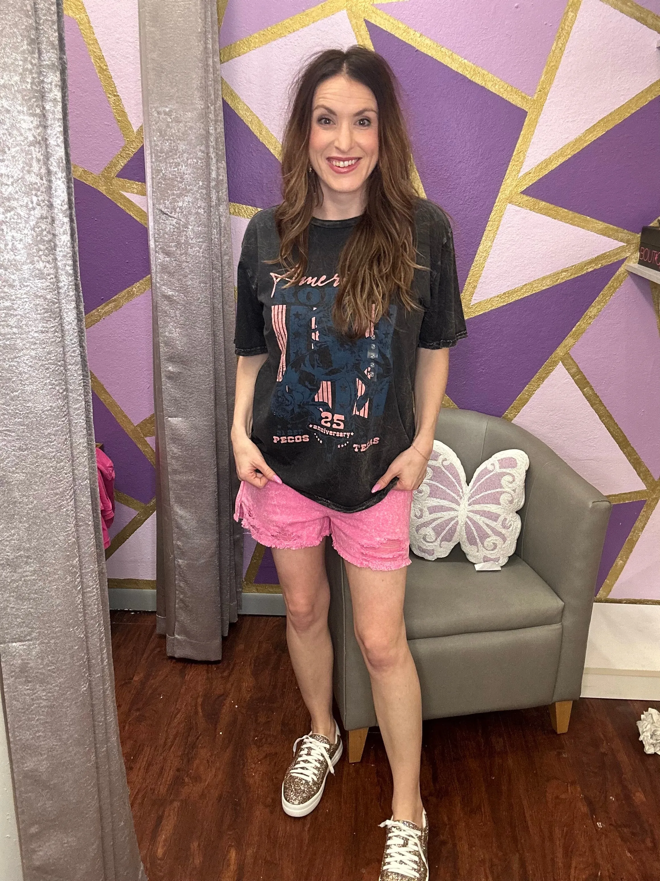 Keep it Real Shorts: Acid Pink