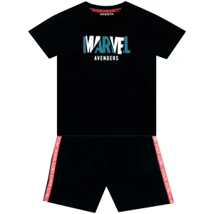 Kids Marvel T-Shirt and Shorts Set