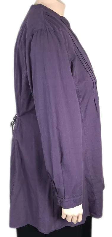 KLEEN Cotton Pintuck Tunic Top