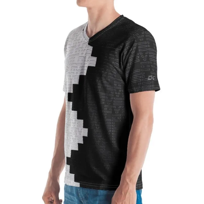 Krug Black and White Love Pattern T-shirt 90ITWC