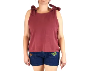 Kuwaii deep pink top size 14