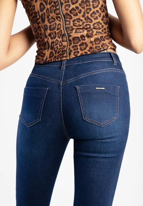 Ladies Sissy Boy Gabi Jeans (Dark Vintage)