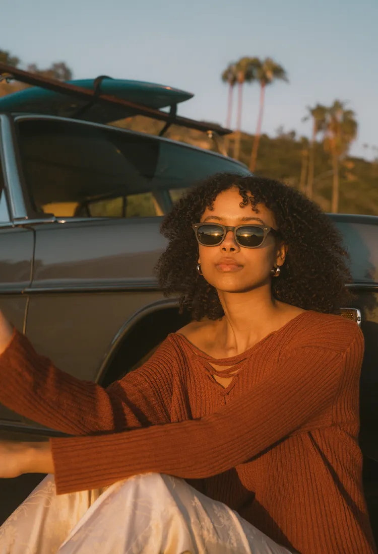 L&F &1 | Prescription Sunglasses | Denim Fade