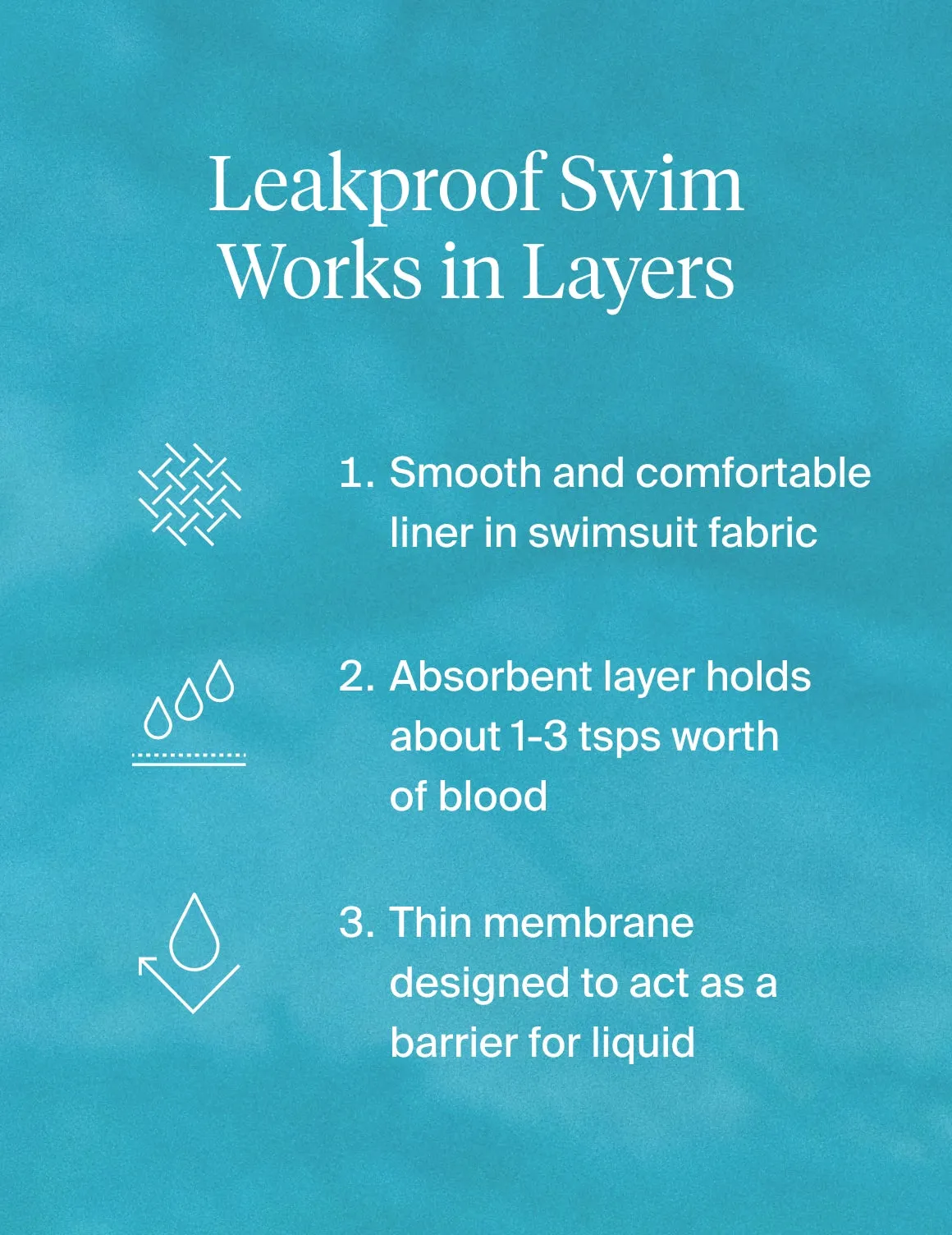 Leakproof Swim Short