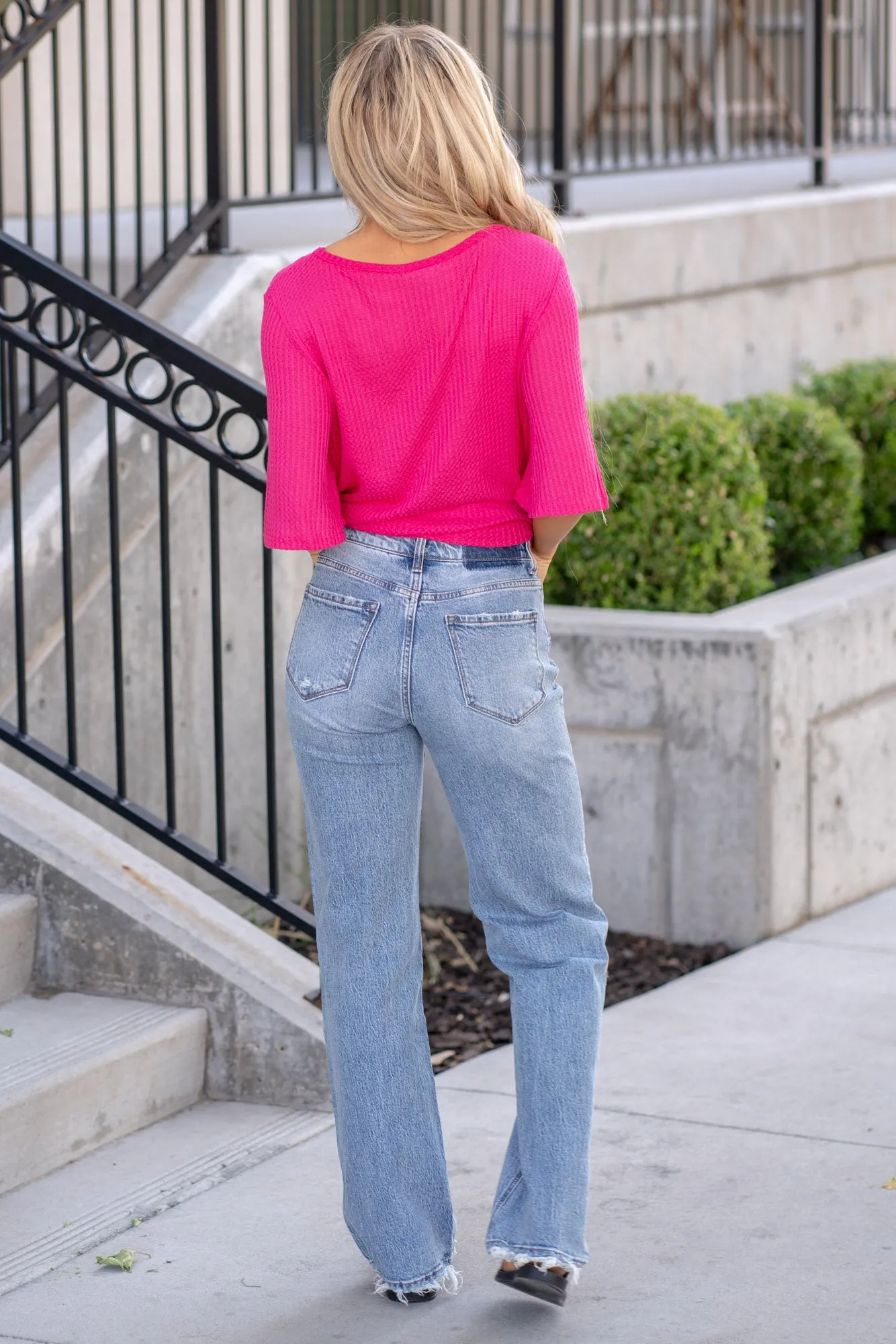 Leaping Water High Rise 90s Super Wide Leg Regular & Plus Sizes