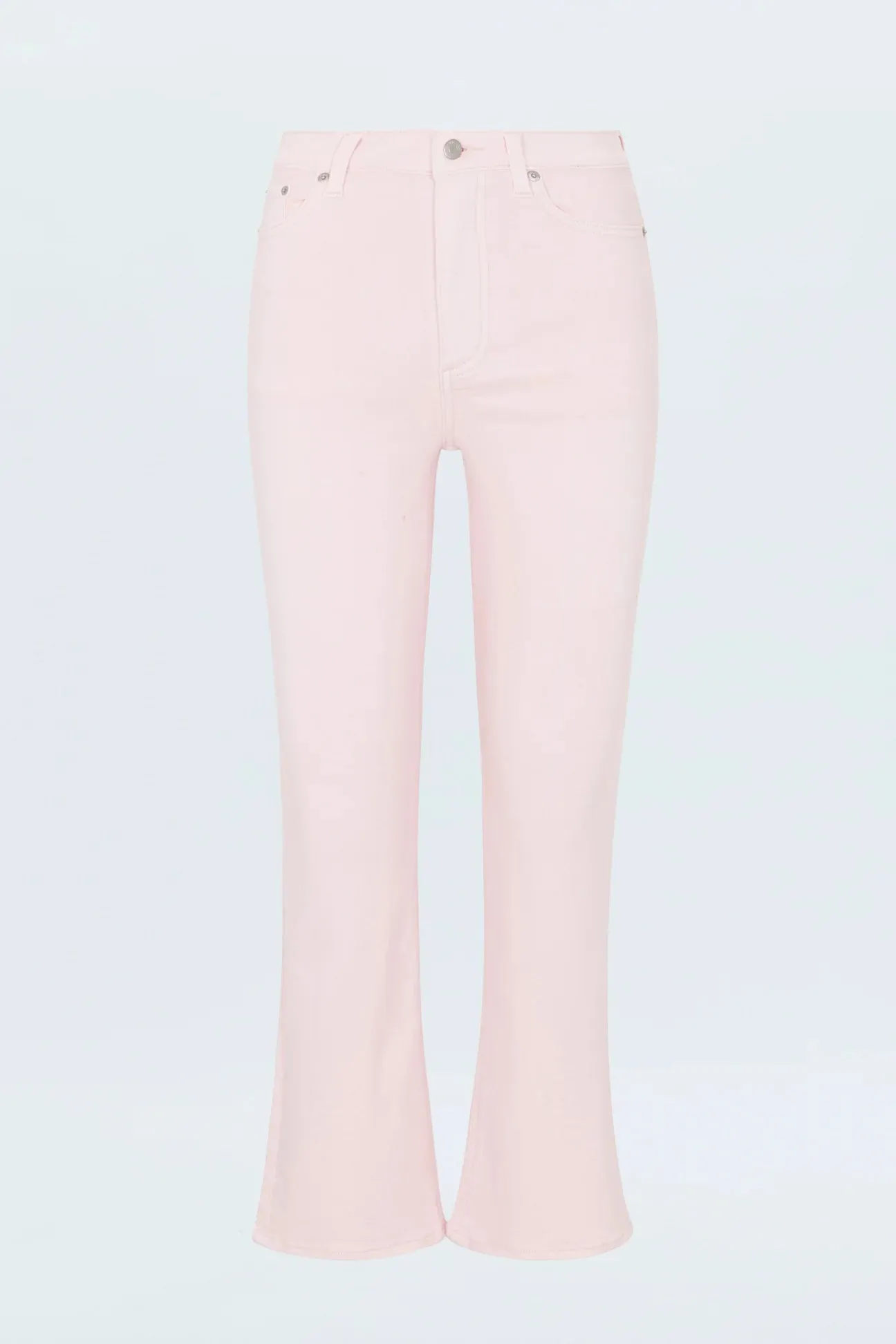 Lennon High Rise Crop Boot in Blush