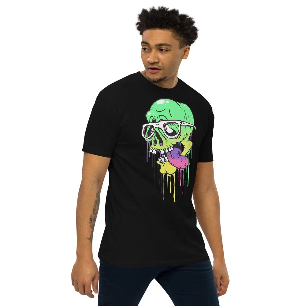 Lens Skull Men’s premium heavyweight tee