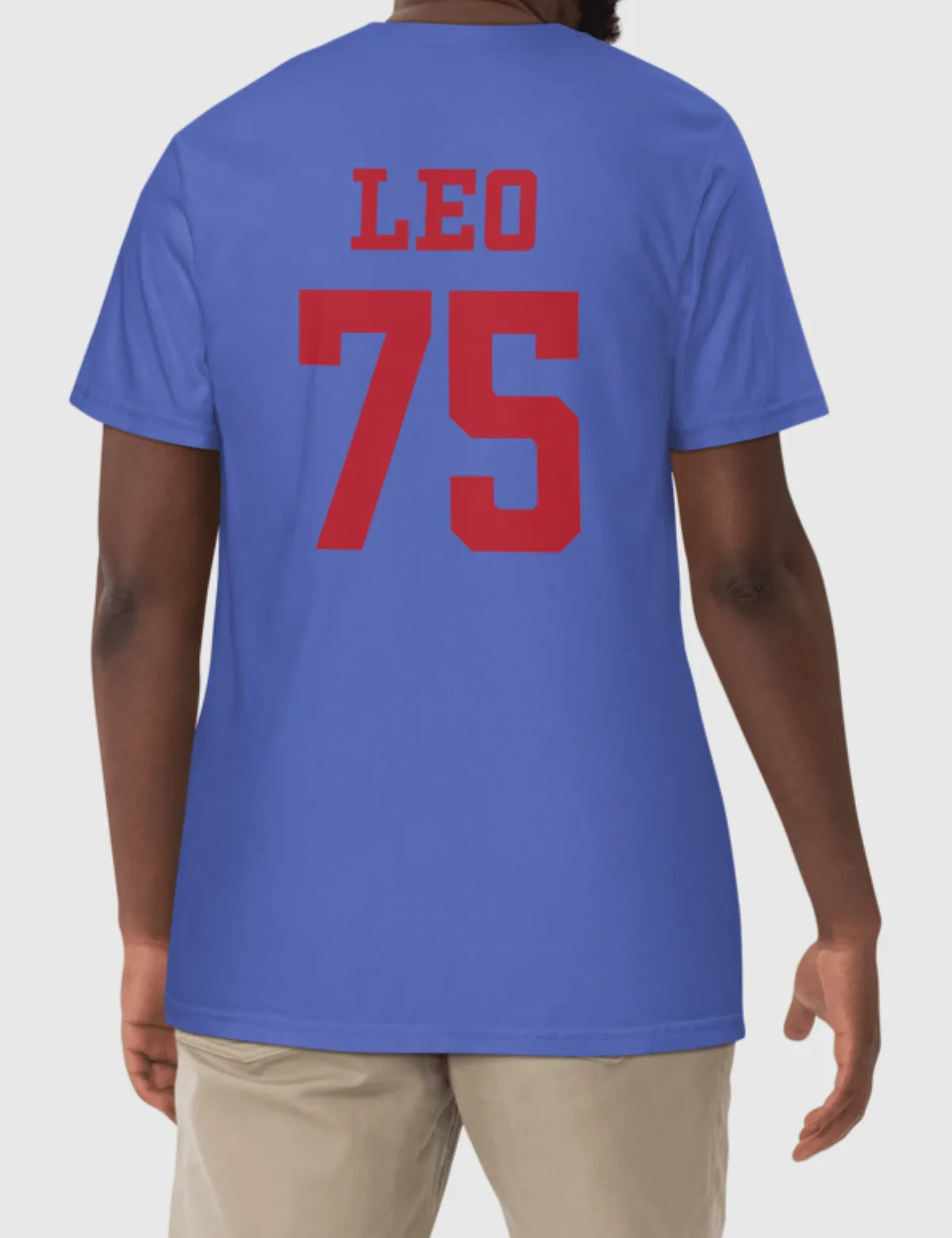 Leo Unisex Logo T-Shirt [Blue]
