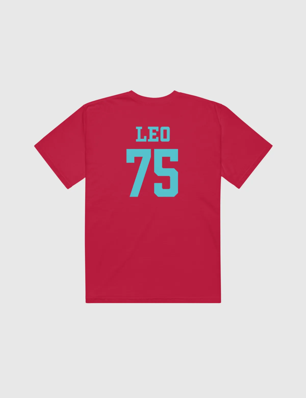 Leo Unisex Logo T-Shirt [Red]