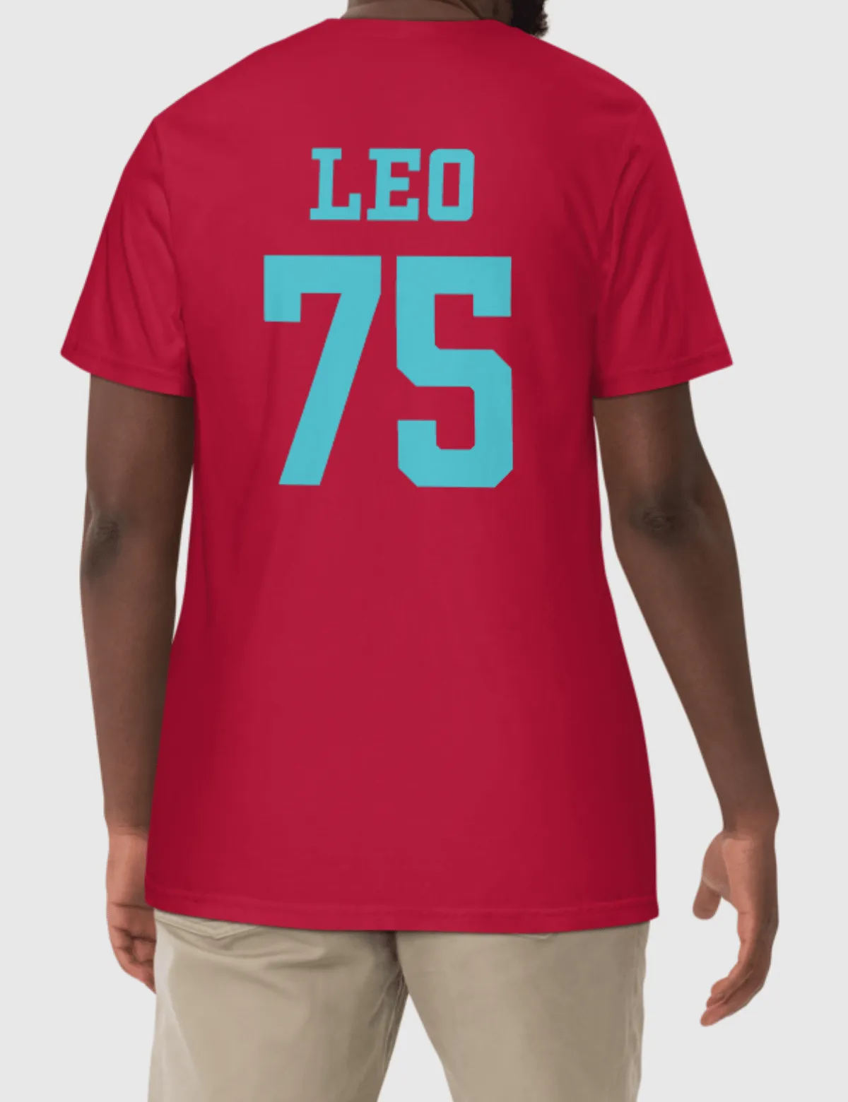 Leo Unisex Logo T-Shirt [Red]