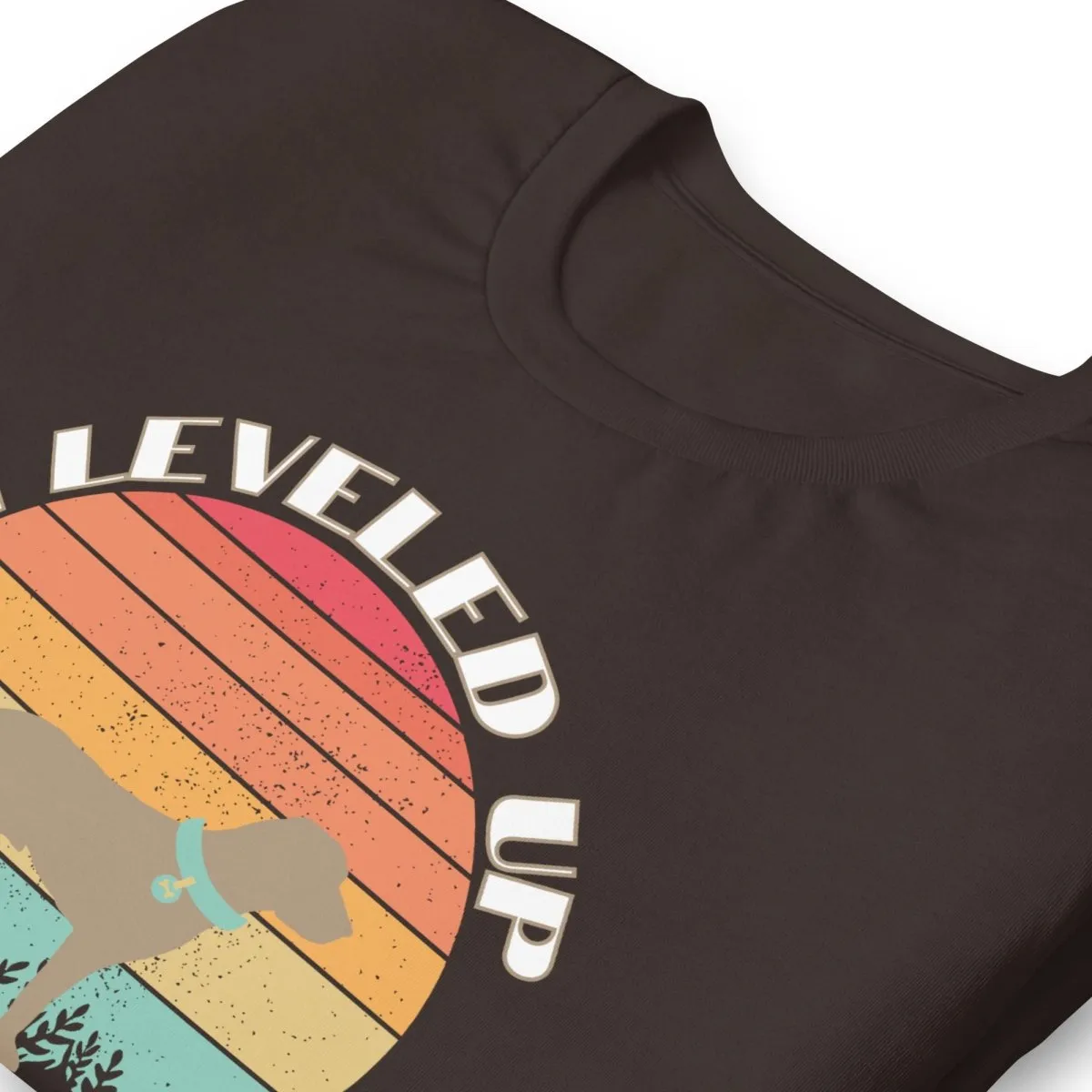 Leveled Up Dog Dad T-Shirt